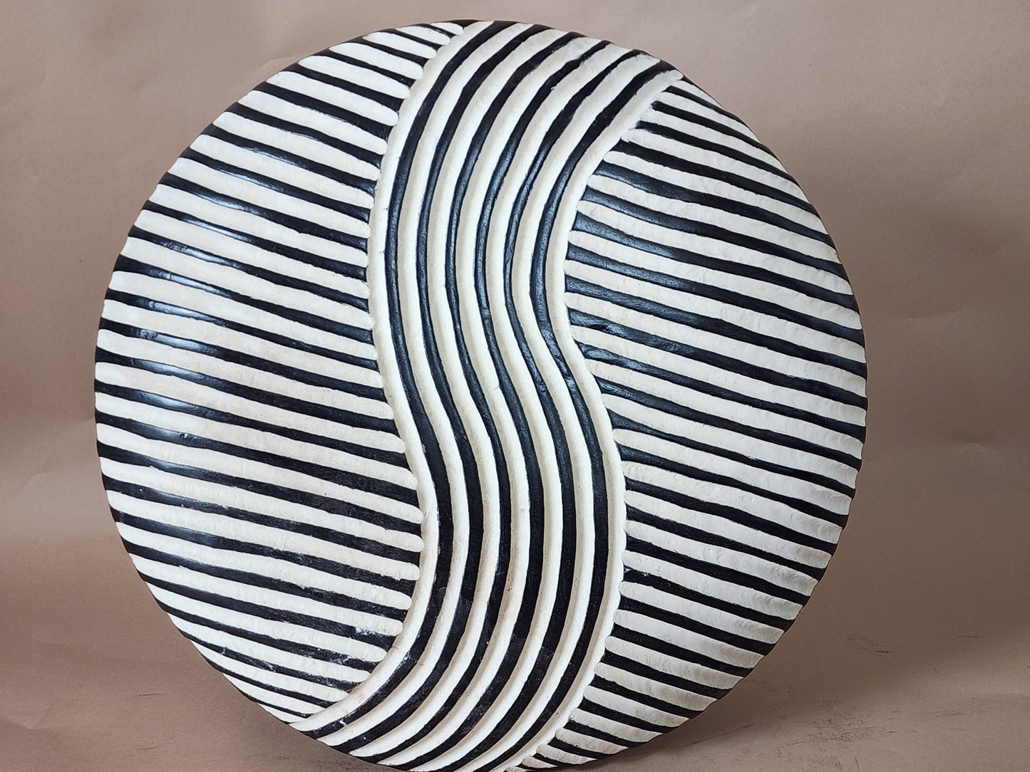 African Carved wood Shield 21"/54cm