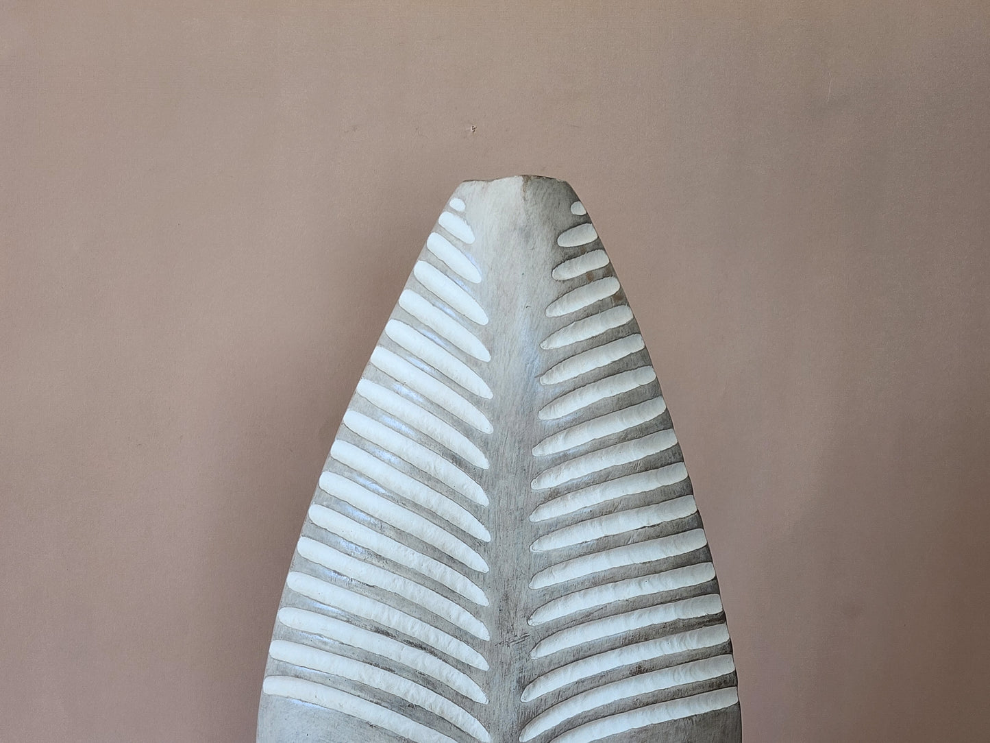 African Carved Wood Shield 27 inches