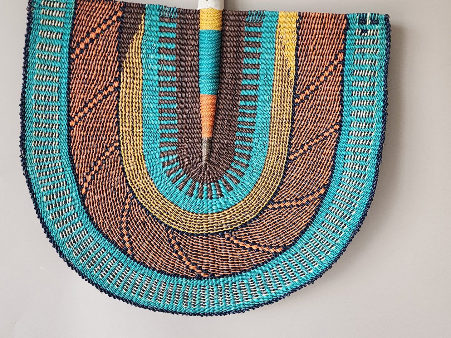 Wall hanging fan decor/ Ghana fan decoration/ oversize fan wall decoration