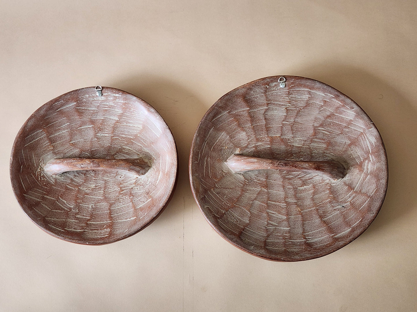 African Carved Wood Shield