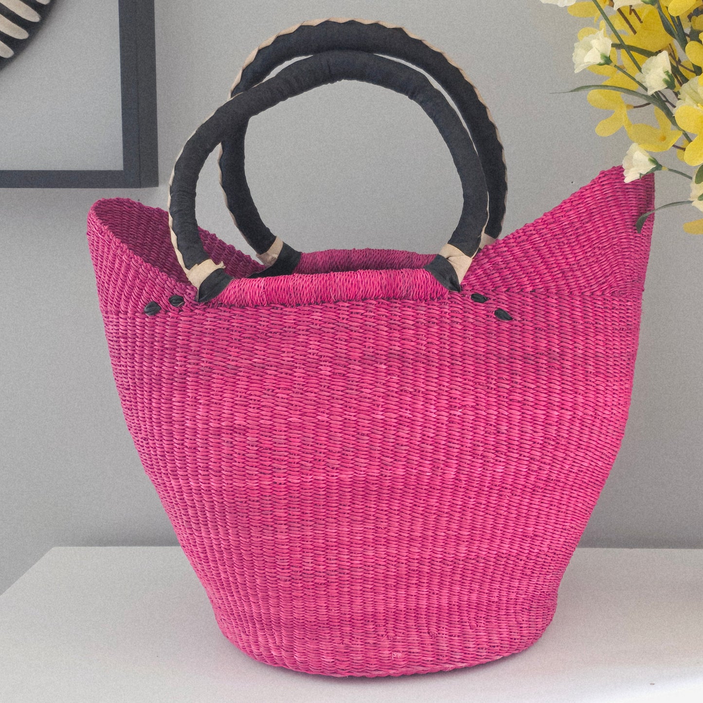 PINK U shopper basket