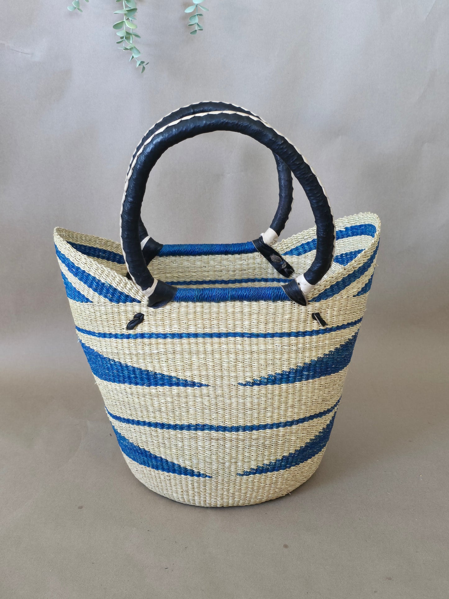 Bolga U shopper basket
