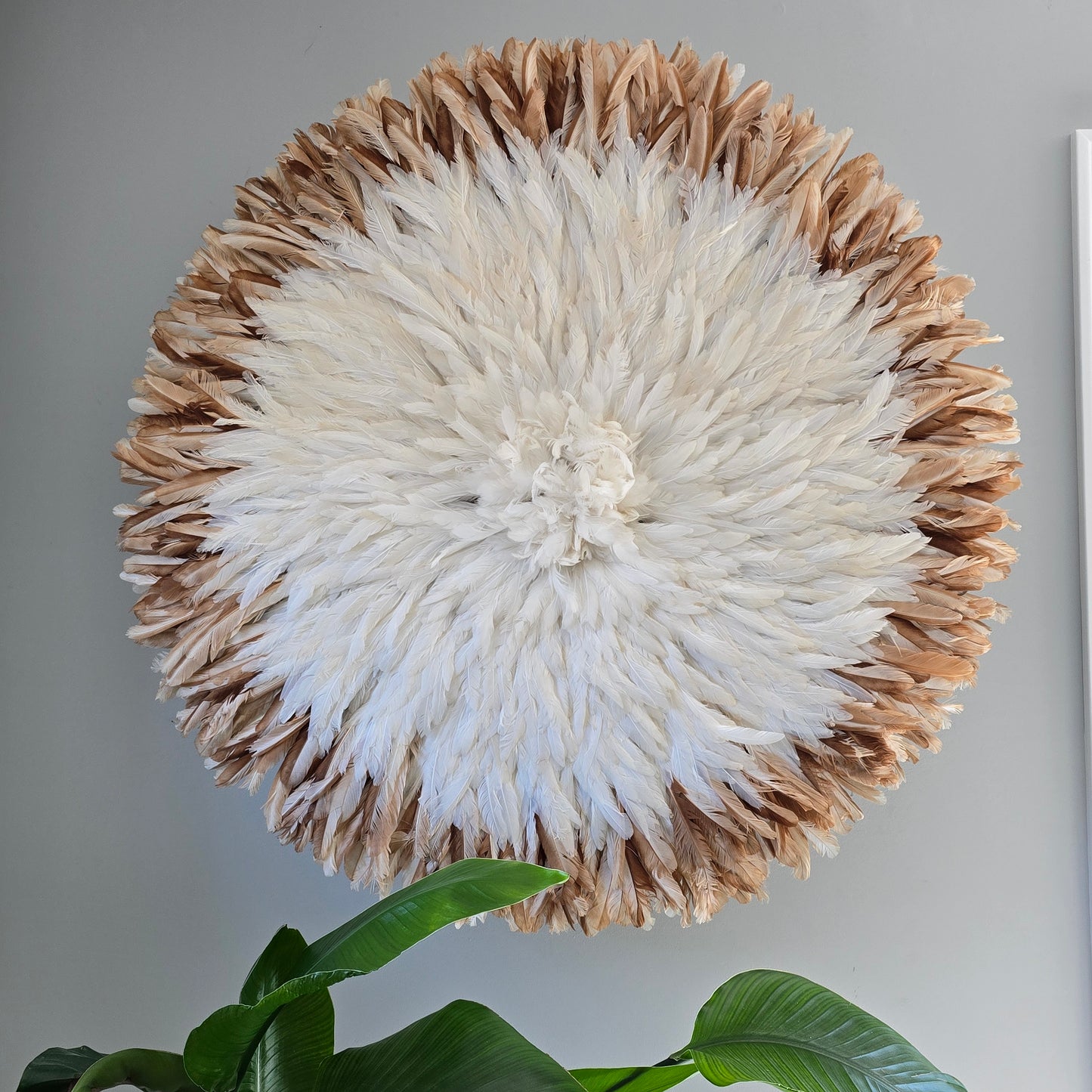 Authentic juju hat cream & natural brown