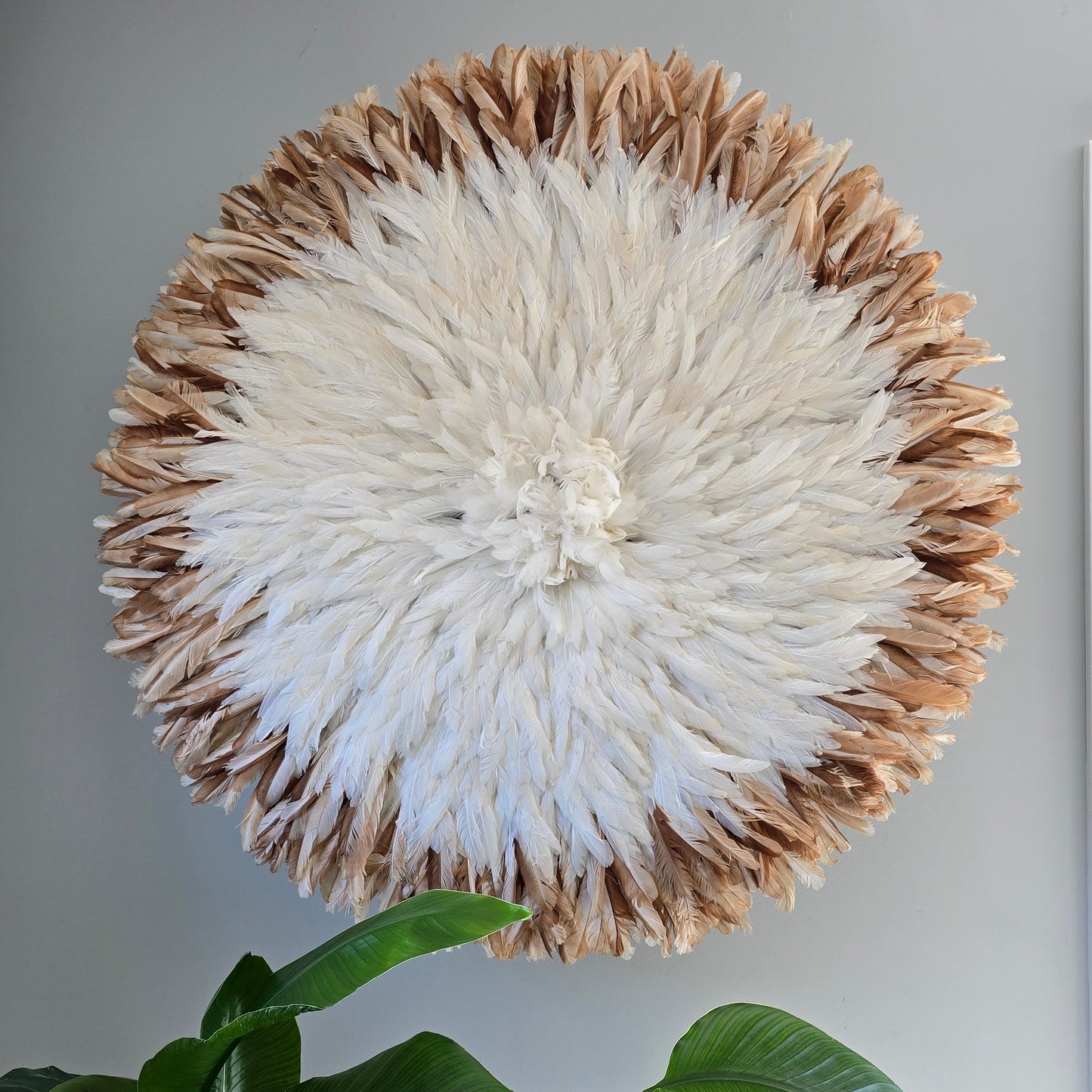 Authentic juju hat cream & natural brown